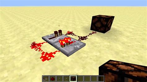 Give yourself redstone dust and a redstone torch. . Minecraft redstone clock